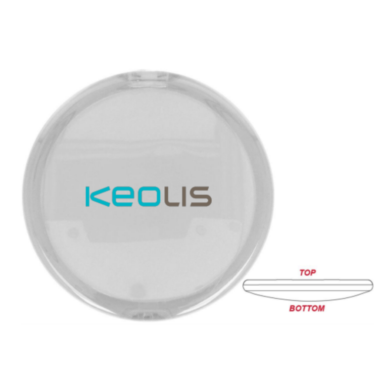 Gadget with logo Mirror RADIANCE Rounded double sided compact mirror with logo. Available color: Transparent Dimensions: Ø6,5X1,3 CM Height: 1.3 cm Diameter: 6.5 cm Volume: 0.094 cdm3 Gross Weight: 0.037 kg Net Weight: 0.034 kg. Magnus Business Gifts is your partner for merchandising, gadgets or unique business gifts since 1967. Certified with Ecovadis gold!